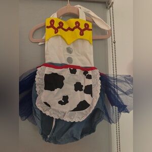 Cowgirl Costume Dress with Tulle Skirt